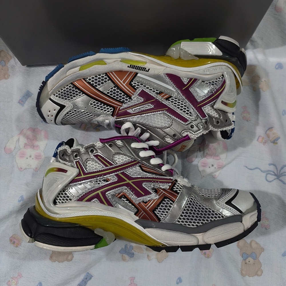 Balenciaga Silver Sneakers